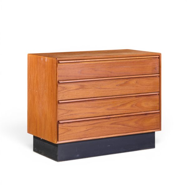westnofa mid century norwegian teak 4 drawer dresser