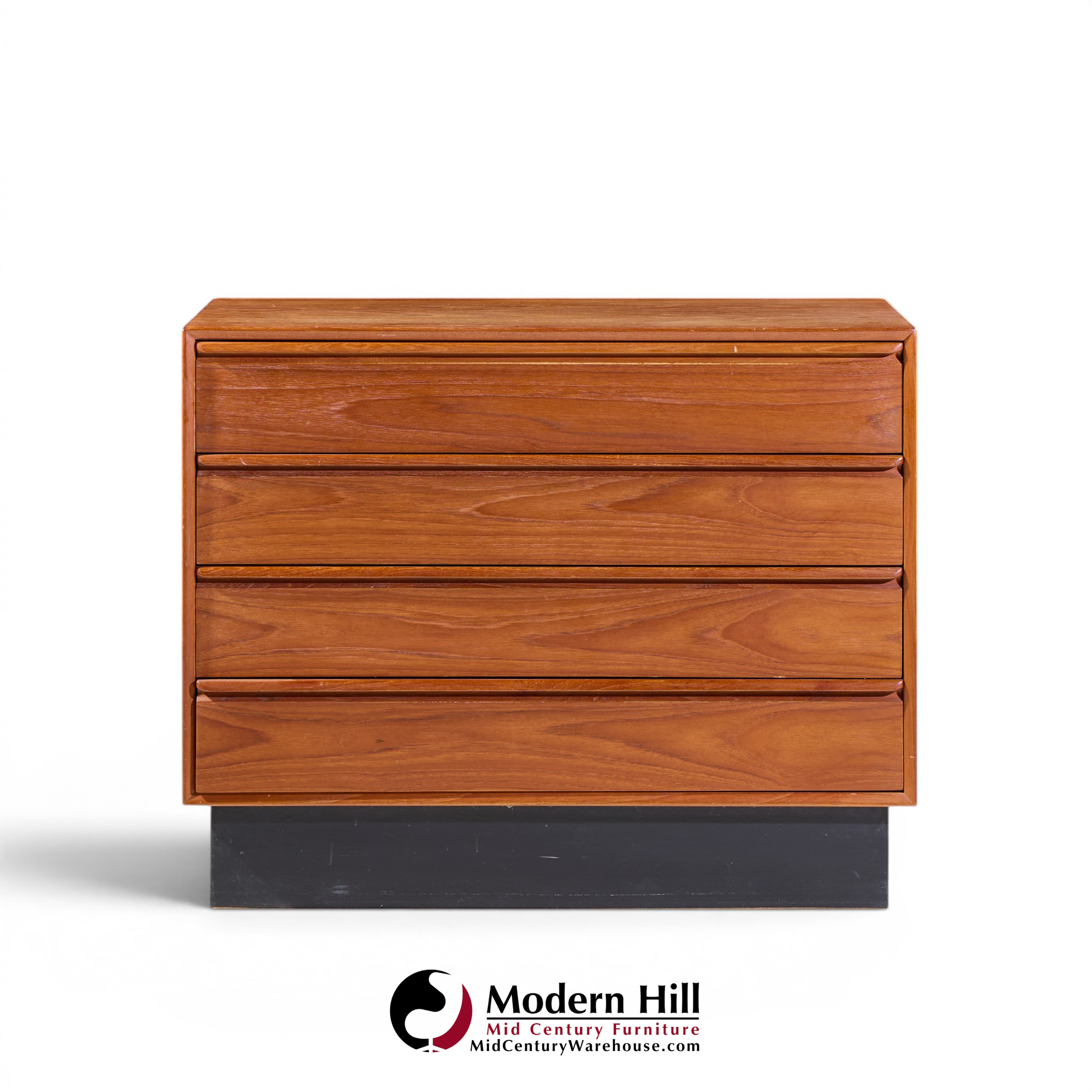 westnofa mid century norwegian teak 4 drawer dresser