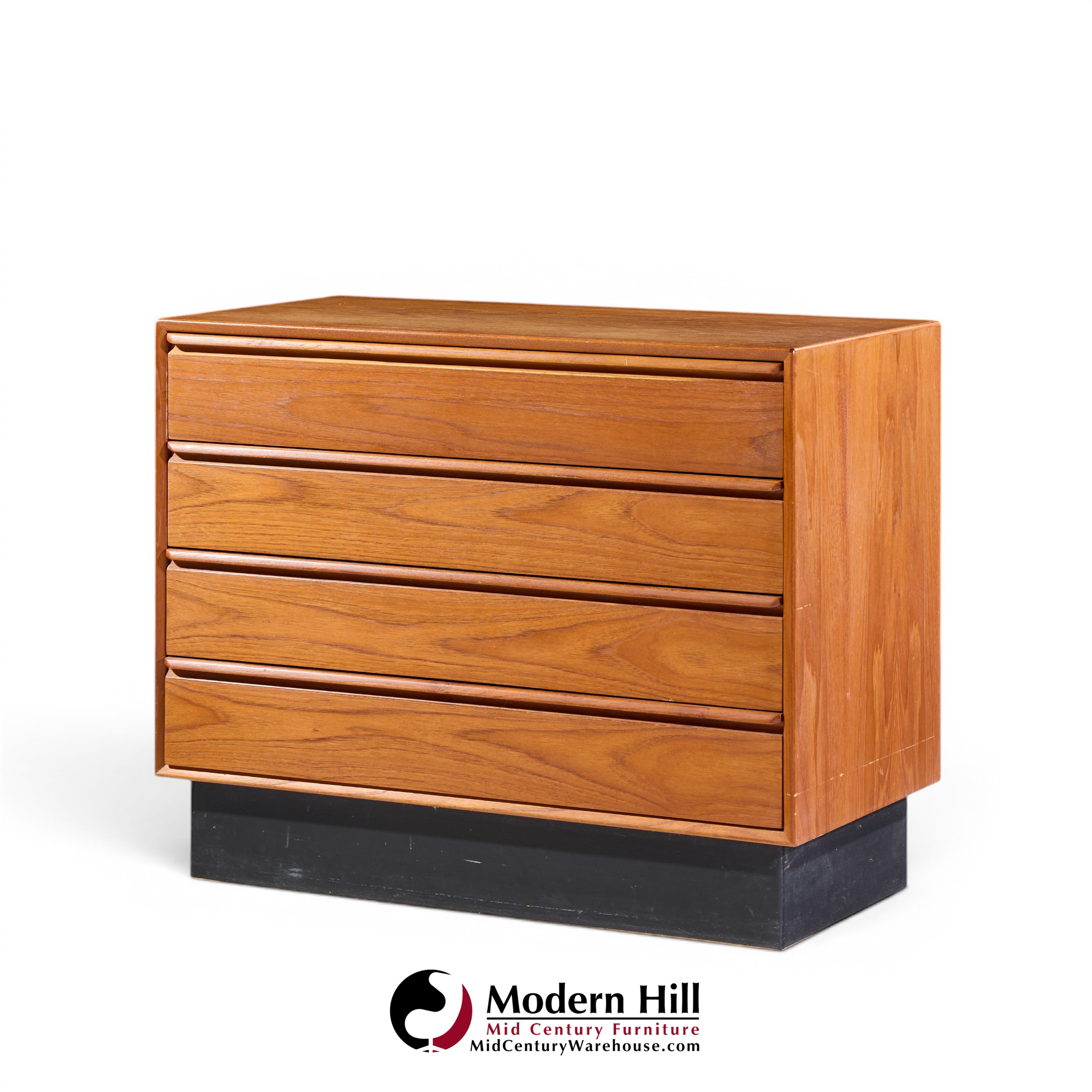 westnofa mid century norwegian teak 4 drawer dresser