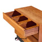 westnofa mid century norwegian teak 4 drawer dresser