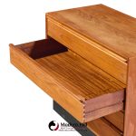westnofa mid century norwegian teak 4 drawer dresser