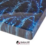 willy rizzo mid century faux marble coffee table