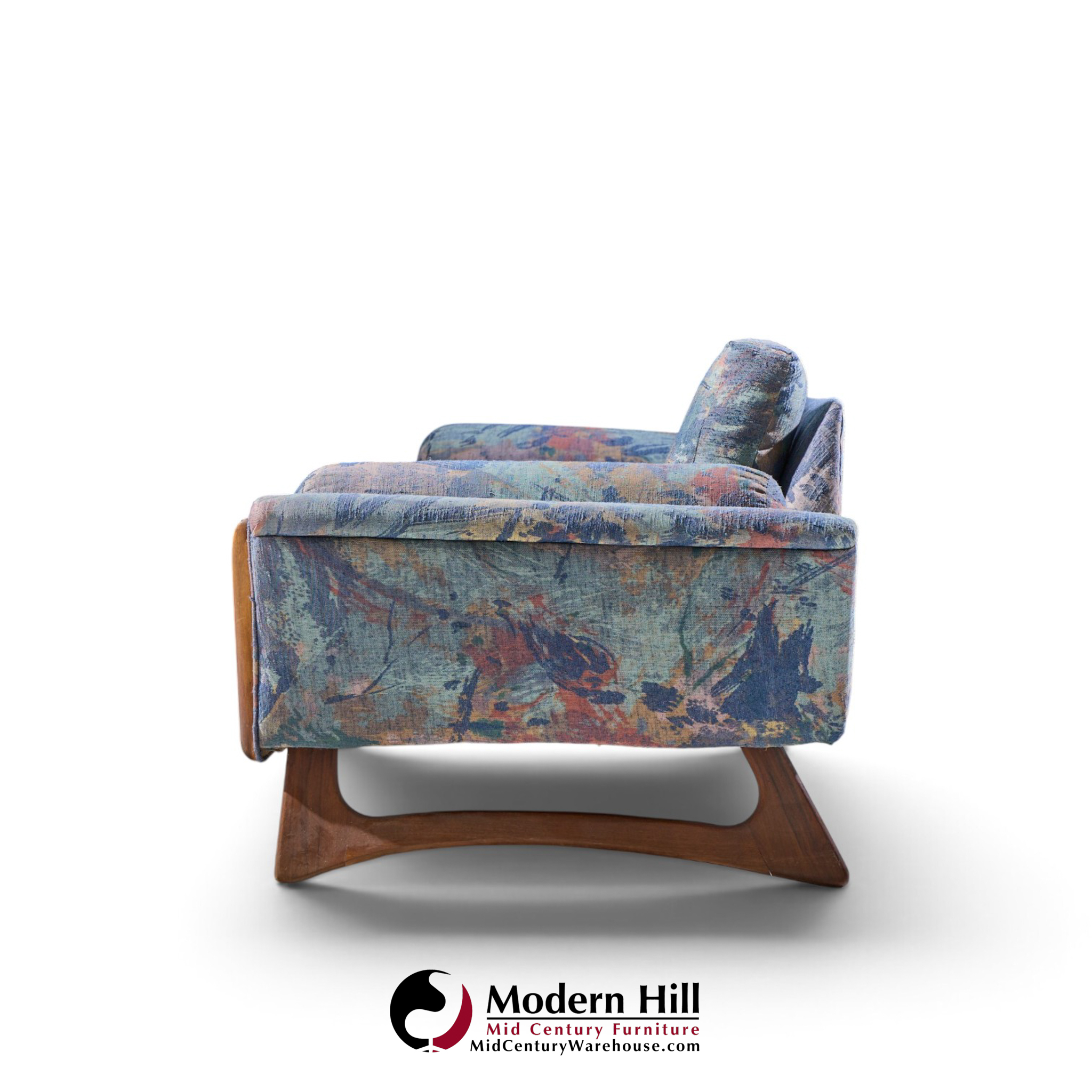 adrian pearsall for craft associates mid century gondola sofa