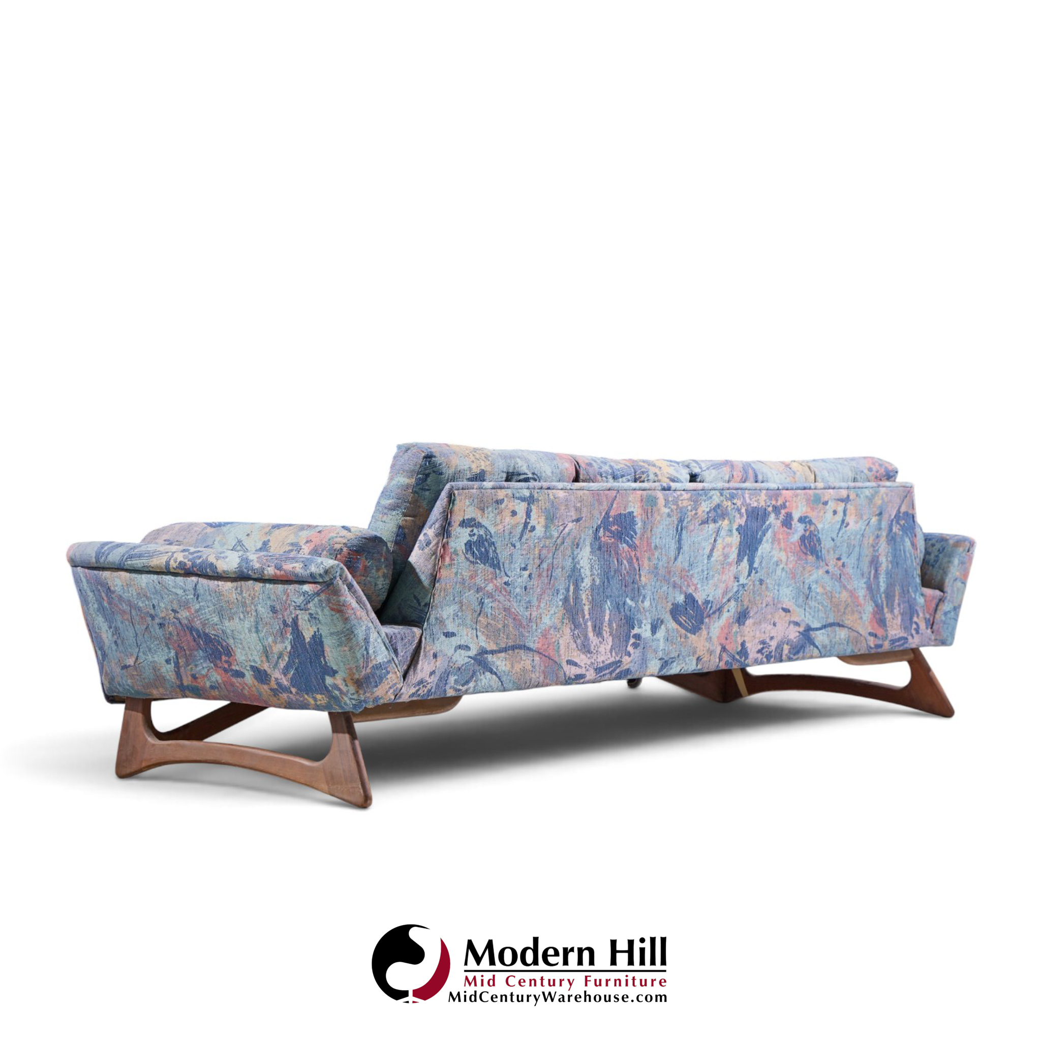 adrian pearsall for craft associates mid century gondola sofa