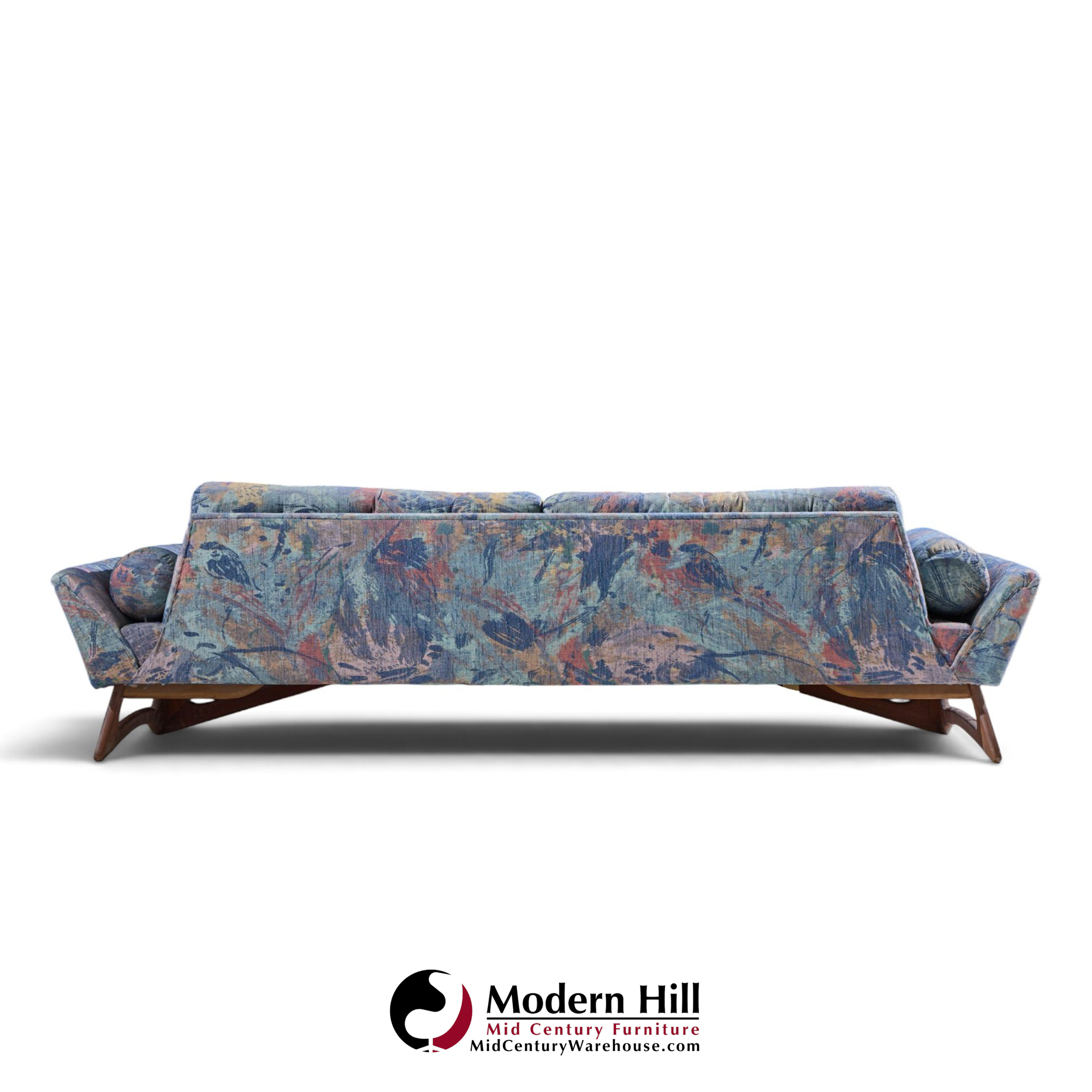 adrian pearsall for craft associates mid century gondola sofa