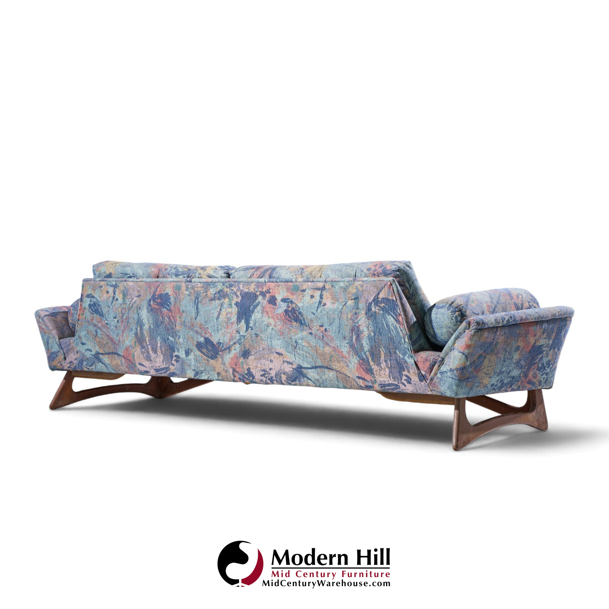 adrian pearsall for craft associates mid century gondola sofa