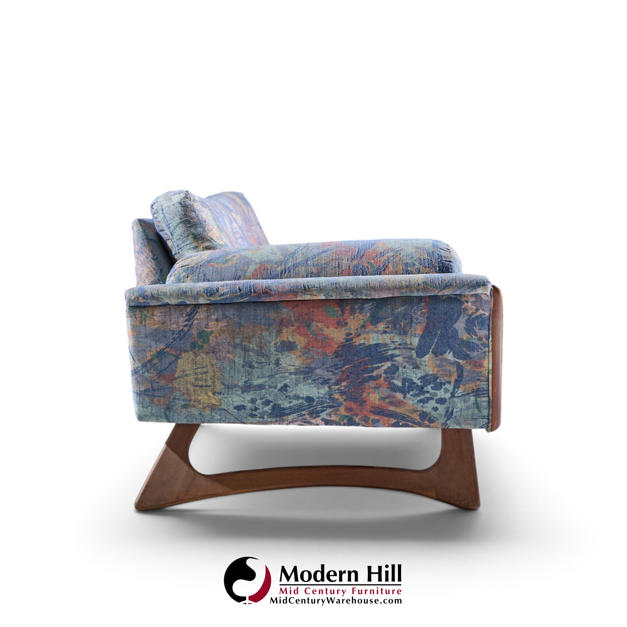 adrian pearsall for craft associates mid century gondola sofa