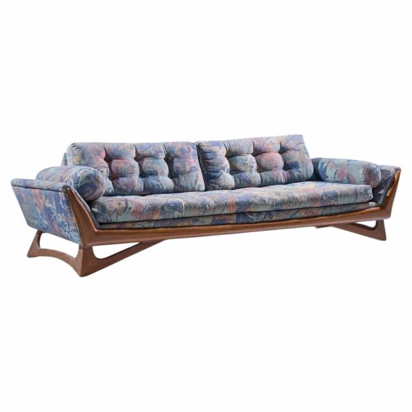 adrian pearsall for craft associates mid century gondola sofa