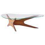 adrian pearsall for craft associates mid century walnut jacks coffee table