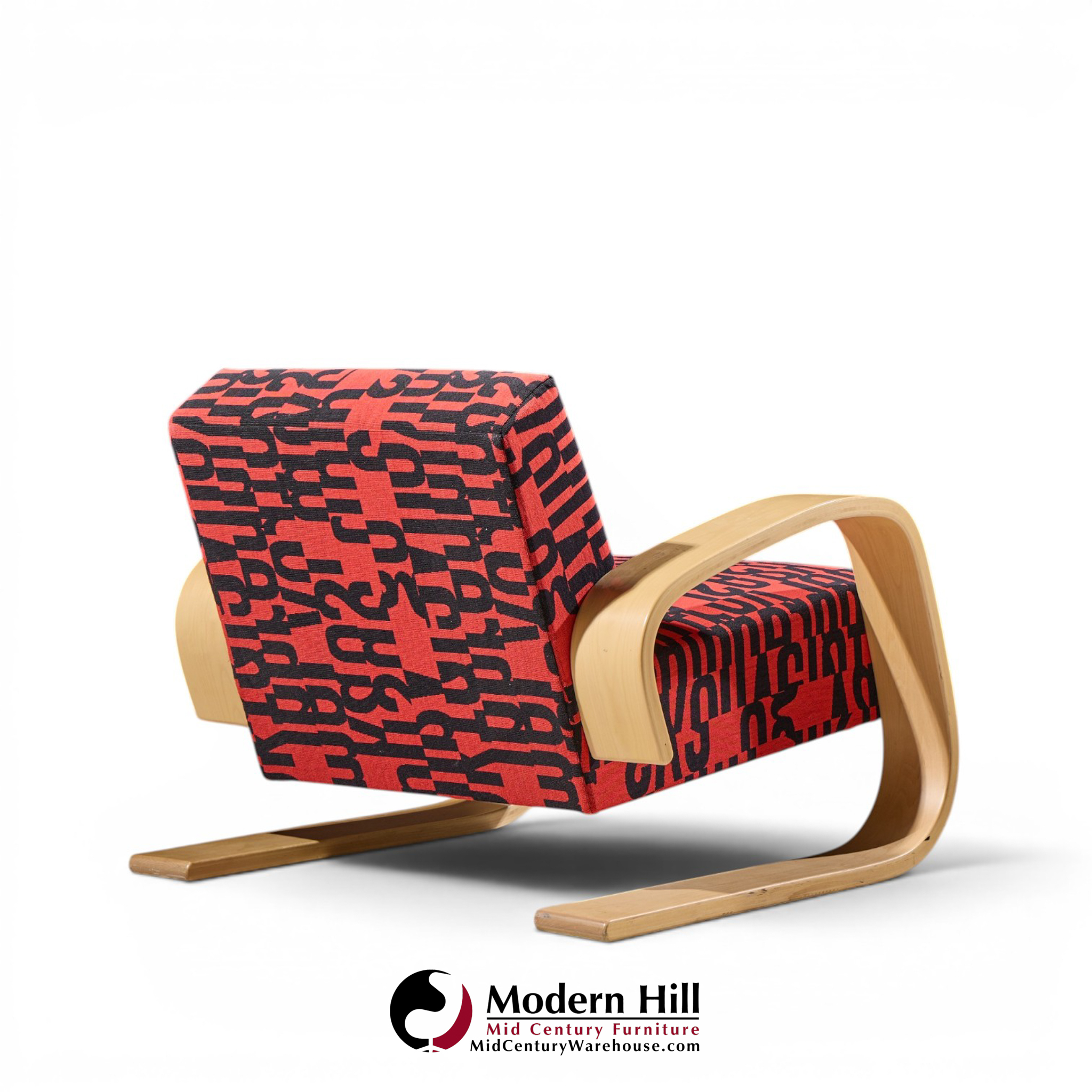 alvar aalto armchair 400 tank mid century bentwood lounge chair