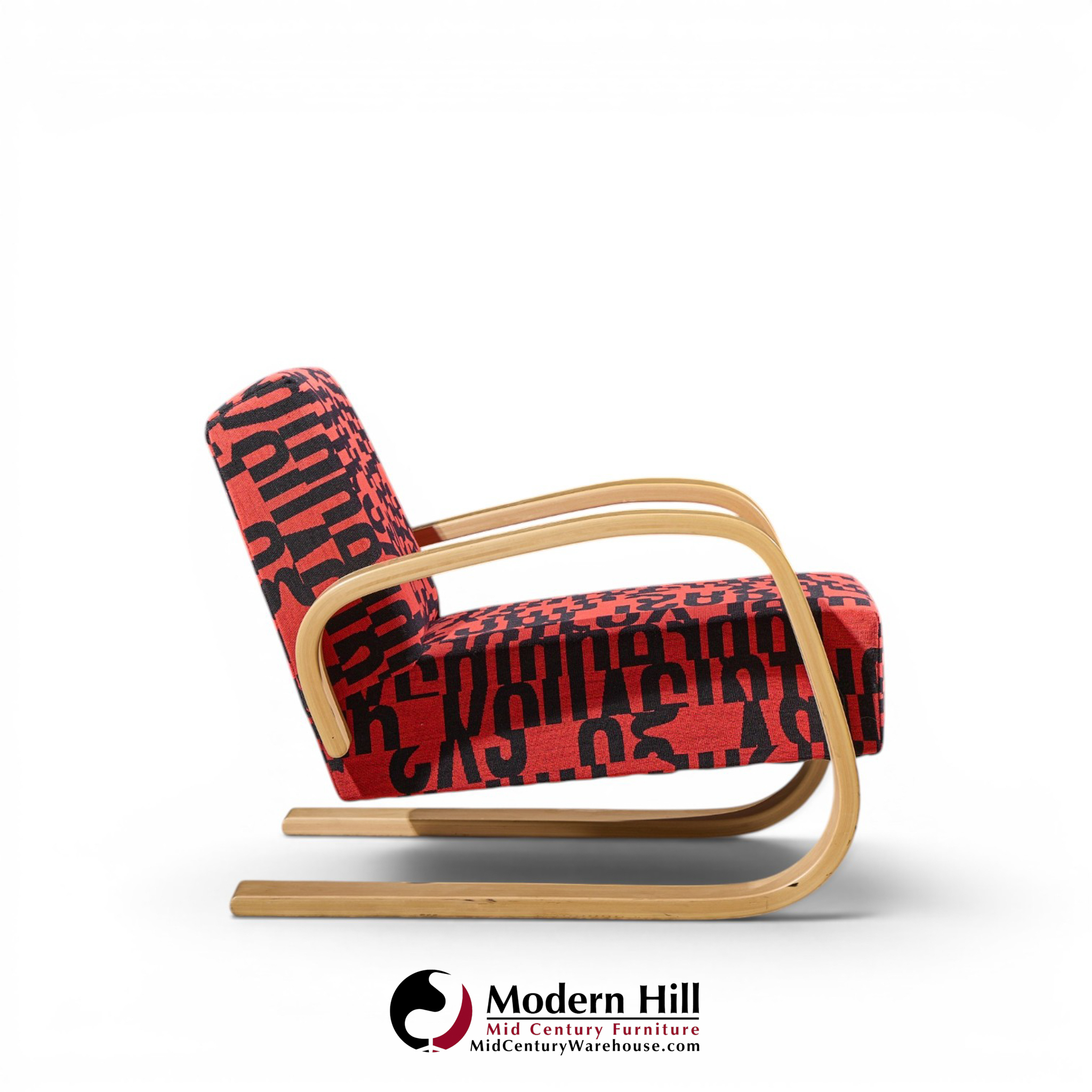 alvar aalto armchair 400 tank mid century bentwood lounge chair