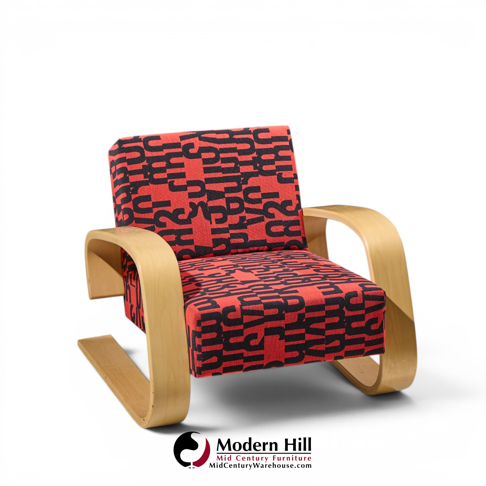alvar aalto armchair 400 tank mid century bentwood lounge chair