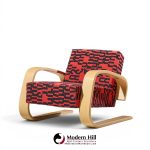 alvar aalto armchair 400 tank mid century bentwood lounge chair