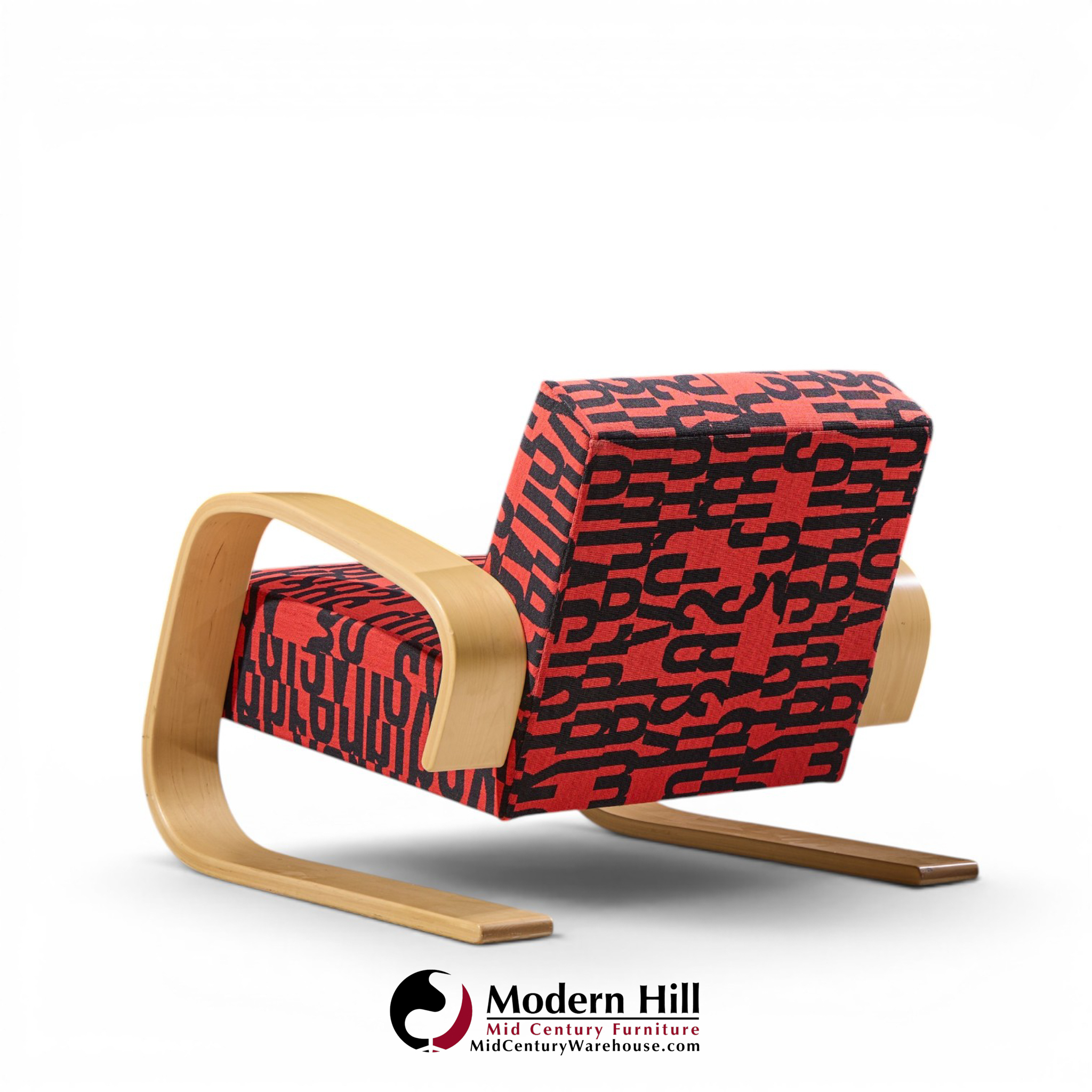 alvar aalto armchair 400 tank mid century bentwood lounge chair