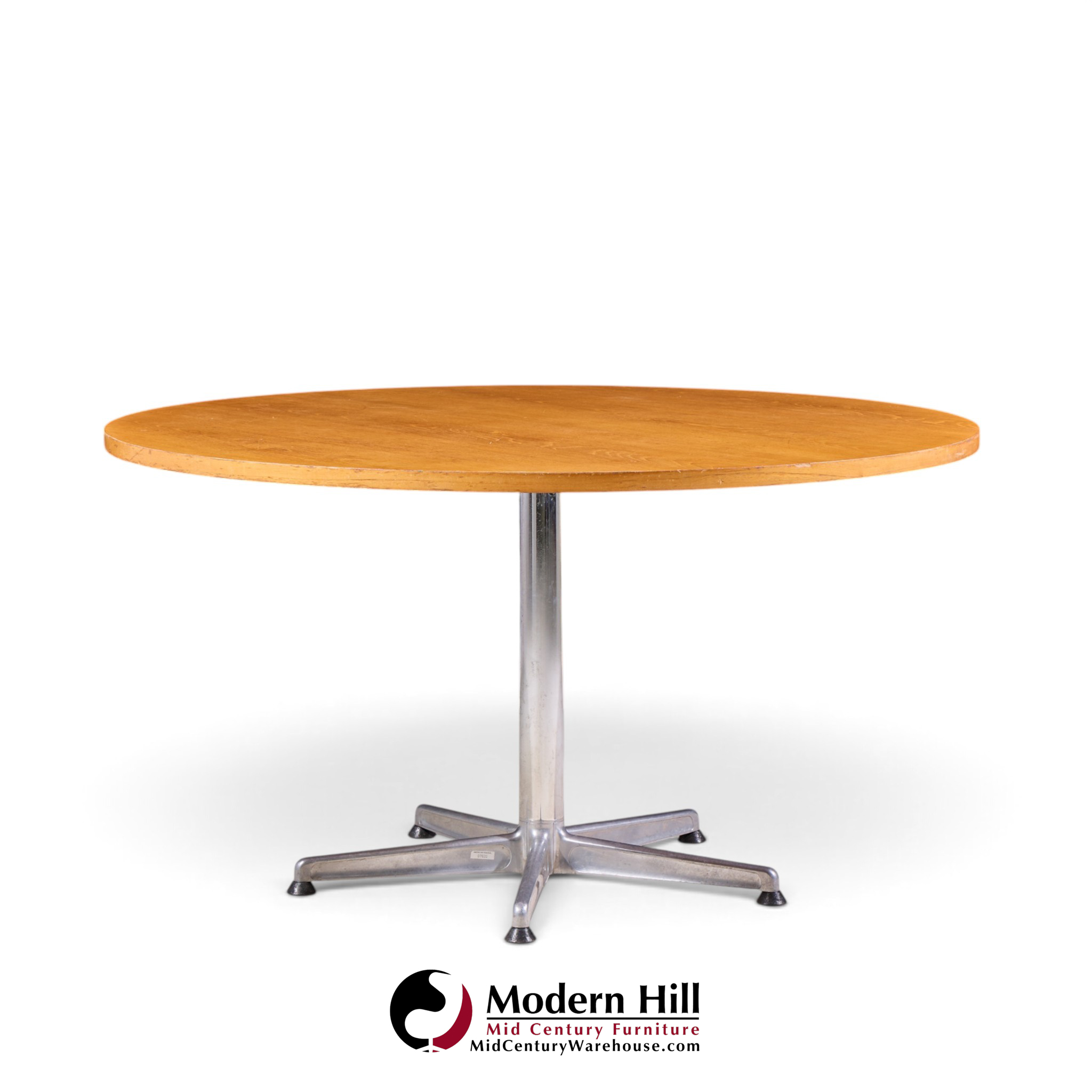 arne jacobsen style mid century teak top dining table