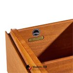 arne vodder for sibast mid century danish teak 4 drawer dresser