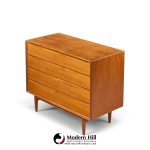 arne vodder for sibast mid century danish teak 4 drawer dresser