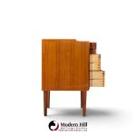 arne vodder for sibast mid century danish teak dressing table vanity dresser