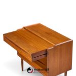 arne vodder for sibast mid century danish teak dressing table vanity dresser