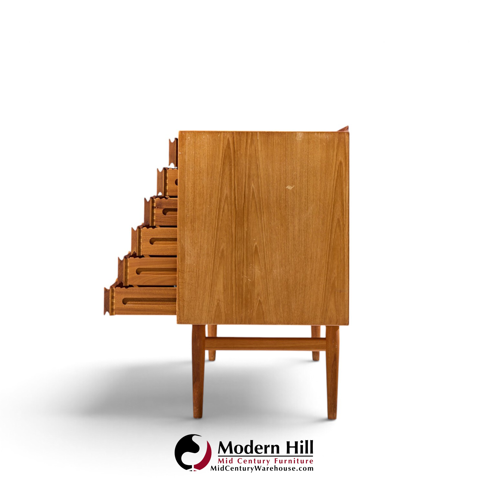 arne vodder for sibast pd29 mid century danish teak credenza