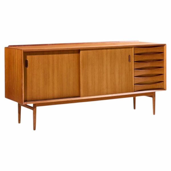 arne vodder for sibast pd29 mid century danish teak credenza