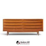 arne vodder for sibast triennale mid century danish teak 8 drawer dresser