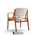 arne vodder for vamo sønderborg ella mid century danish teak armchair dining chair