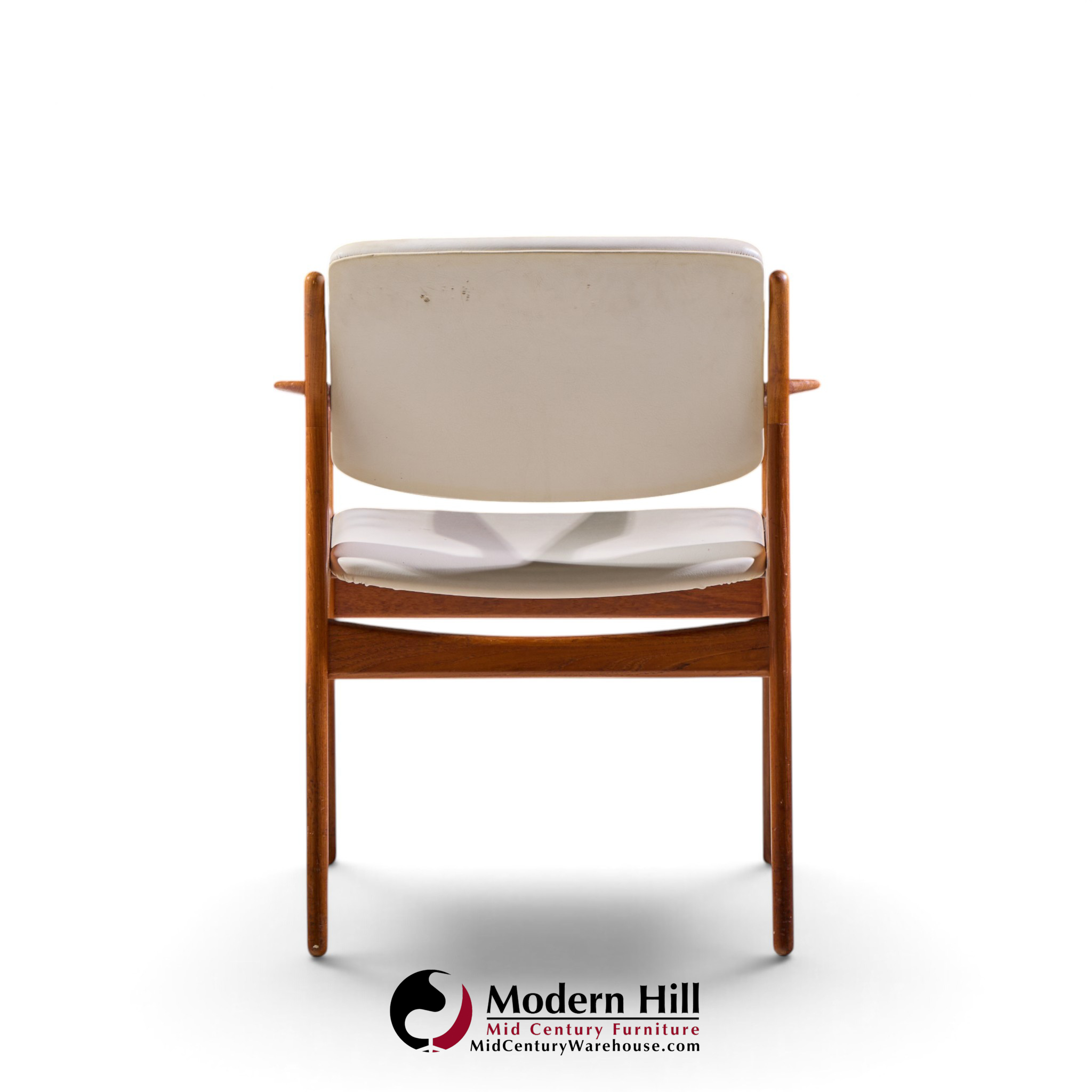 arne vodder for vamo sønderborg ella mid century danish teak armchair dining chair