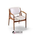 arne vodder for vamo sønderborg ella mid century danish teak armchair dining chair