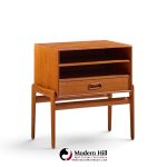 arne vodder for vamo sønderborg mid century danish teak nightstands - pair
