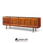arne vodder for vamo sønderborg model 59/4 mid century danish rosewood credenza
