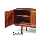 arne vodder for vamo sønderborg model 59/4 mid century danish rosewood credenza