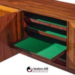 arne vodder for vamo sønderborg model 59/4 mid century danish rosewood credenza