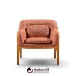 bill stephens for knoll model 1315 mid century bentwood lounge chairs - pair