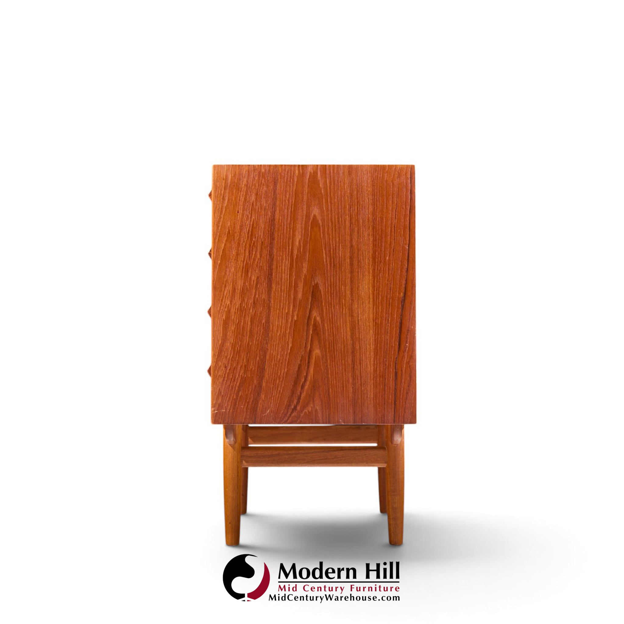 børge mogensen mid century danish modern teak and oak chest of drawers - pair
