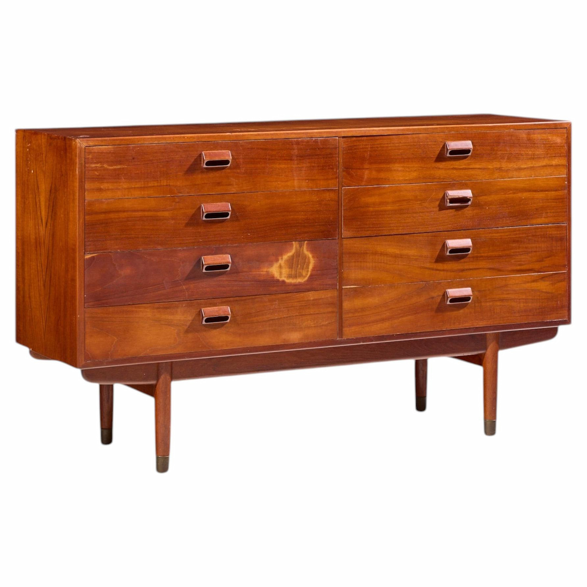 børge mogensen for søborg møbelfabrik mid century danish 8-drawer lowboy dresser