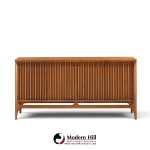 broyhill brasilia mid century walnut room divider