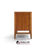 broyhill brasilia mid century walnut room divider