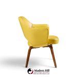 eero saarinen for knoll mid century bentwood executive dining chairs - set of 6