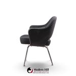 eero saarinen for knoll mid century executive dining chairs - set of 4
