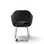 eero saarinen for knoll mid century executive dining chairs - set of 4