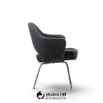 eero saarinen for knoll mid century executive dining chairs - set of 4