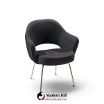 eero saarinen for knoll mid century executive dining chairs - set of 4