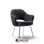 eero saarinen for knoll mid century executive dining chairs - set of 4