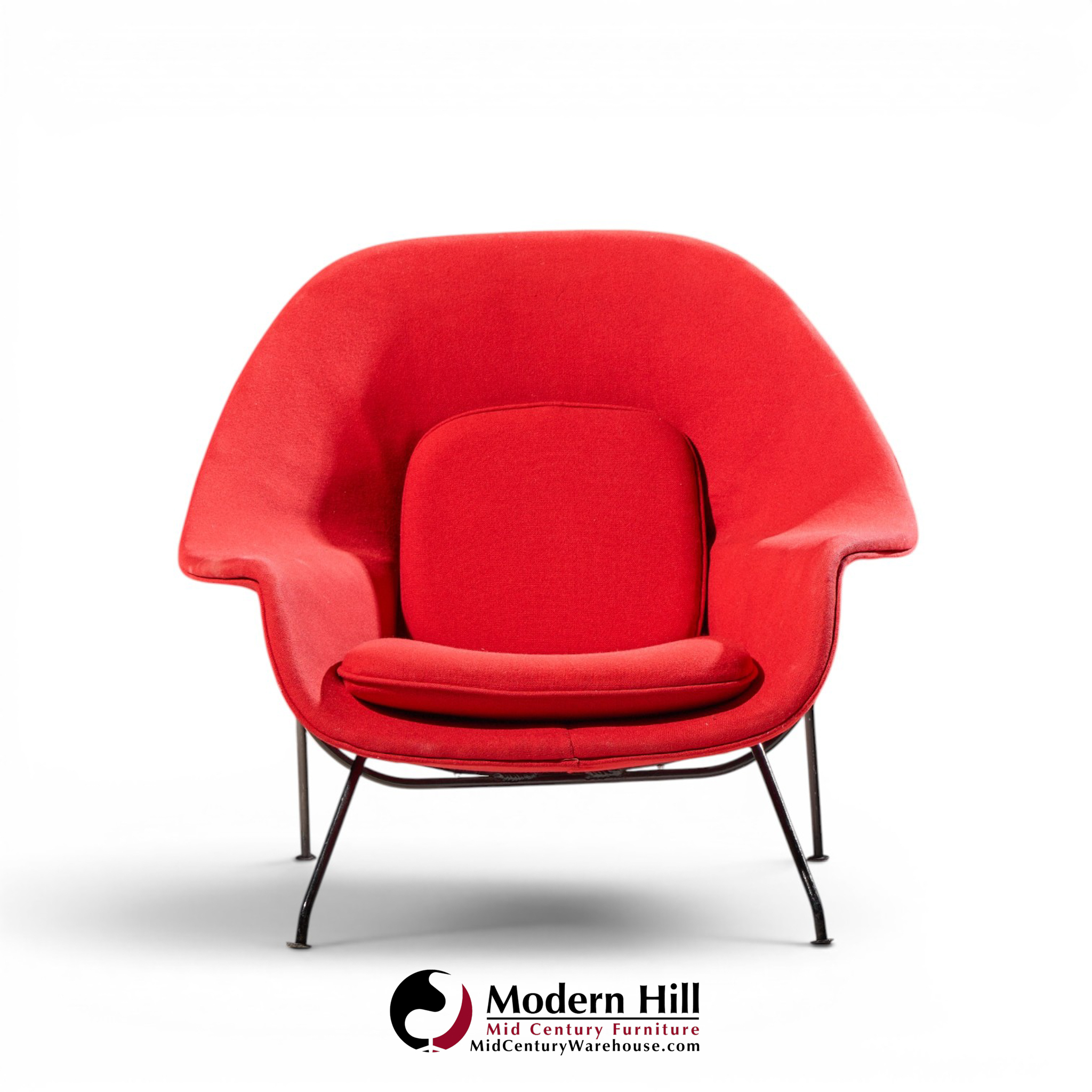 eero saarinen for knoll mid century womb chair