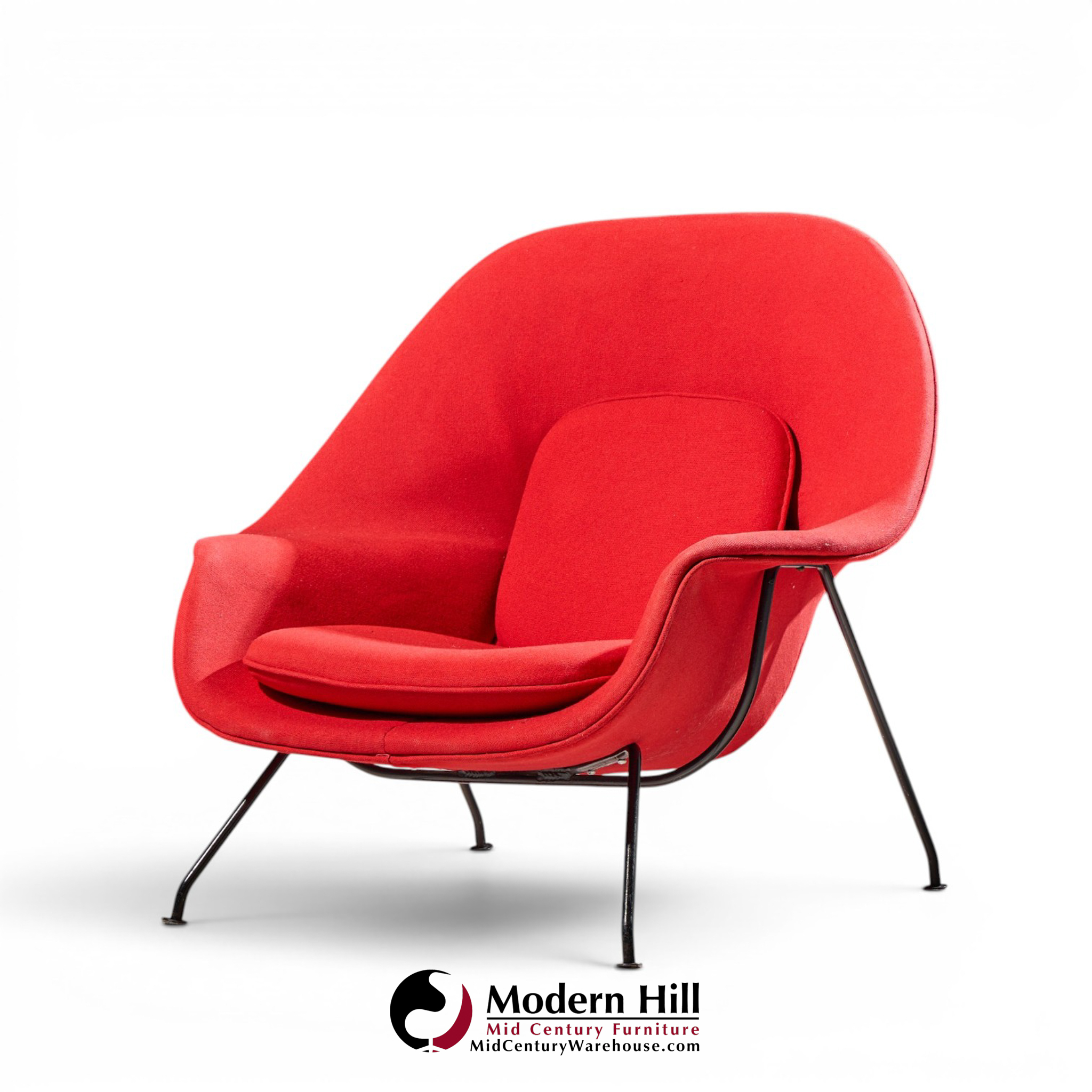 eero saarinen for knoll mid century womb chair