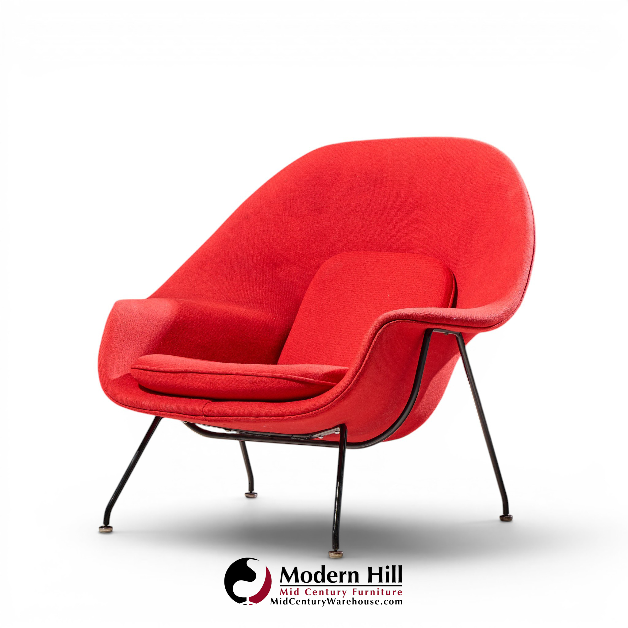 eero saarinen for knoll mid century womb chair