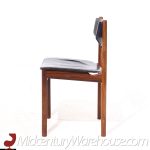 ejner larsen & aksel bender-madsen mid century danish teak dining chairs - set of 4