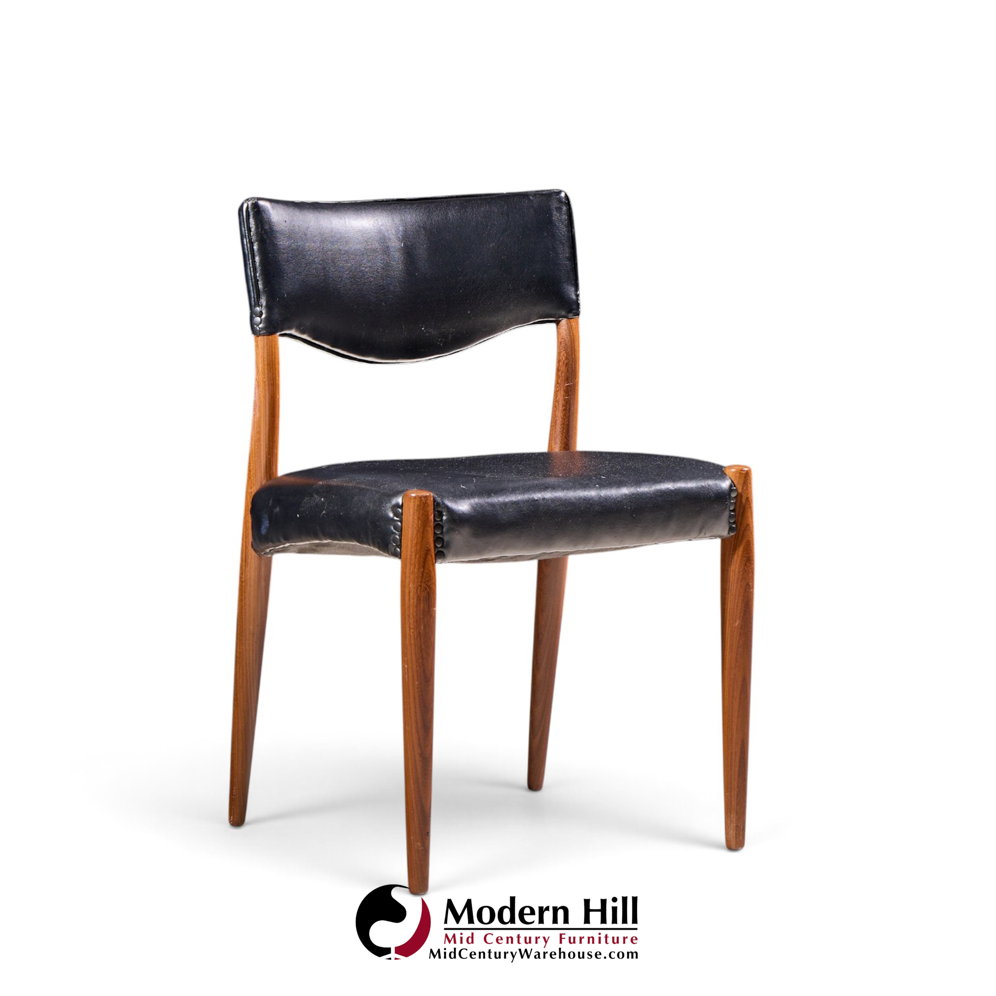 ejner larsen & aksel bender-madsen for willy beck mid century danish teak dining chairs - set of 6