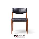 ejner larsen & aksel bender-madsen for willy beck mid century danish teak dining chairs - set of 6